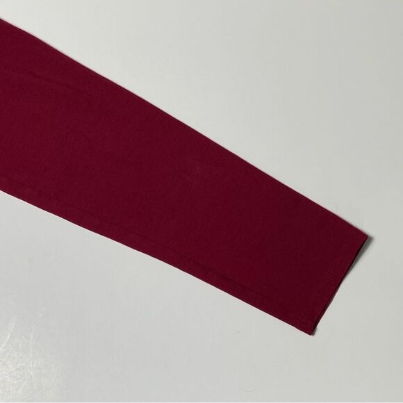 J.Jill Pure Jill Relaxed Basic Turtleneck In Maroon/Red Women's Size Small - Picture 4 of 15